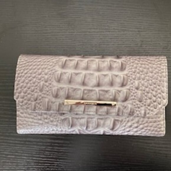 Brahmin Trifold Wallet in Quill (Gray) Melbourne - Picture 1 of 3